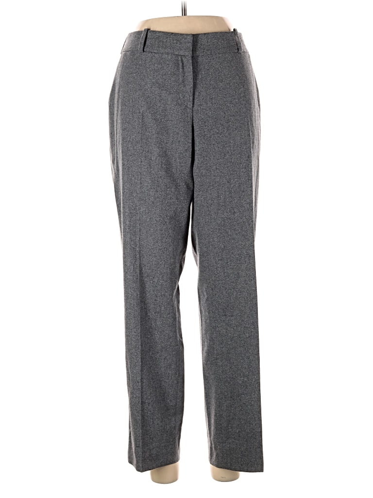 Pre-owned Giorgio Armani Wool Pants In Gray