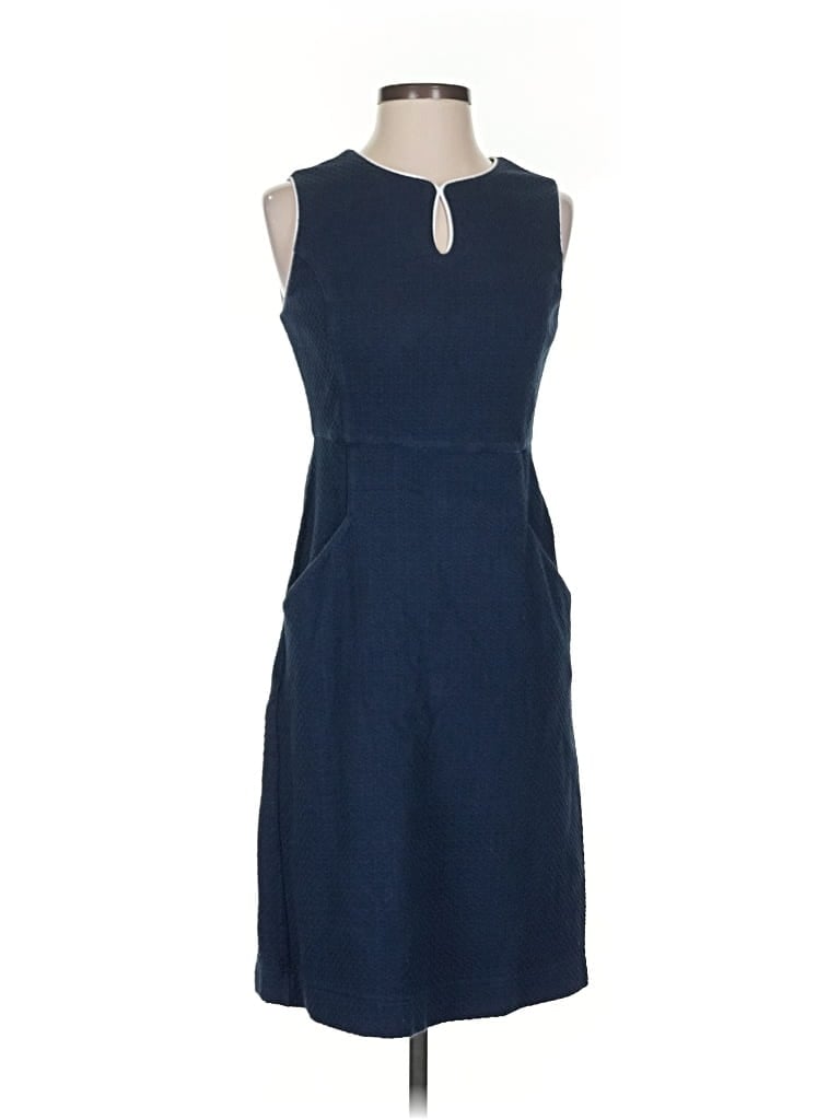 Click to view more detailed imagery on our partner's website Pre-owned Lands' End Casual Dress In Blue