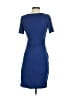 H&M Solid Blue Cocktail Dress Size XS - photo 2