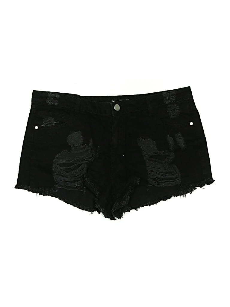 Pre-owned Boohoo Shorts In Black