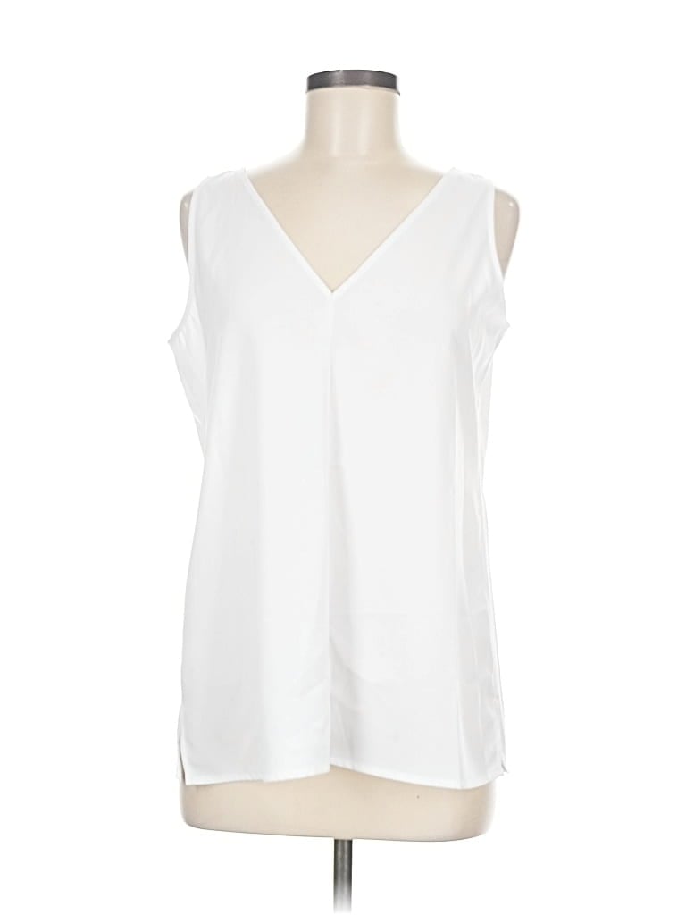 Pre-owned W By Worth Sleeveless T-shirt In White