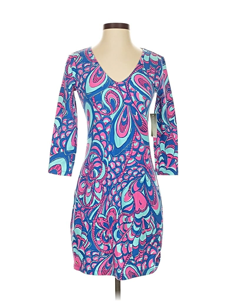 Pre-owned Lilly Pulitzer Casual Dress In Blue