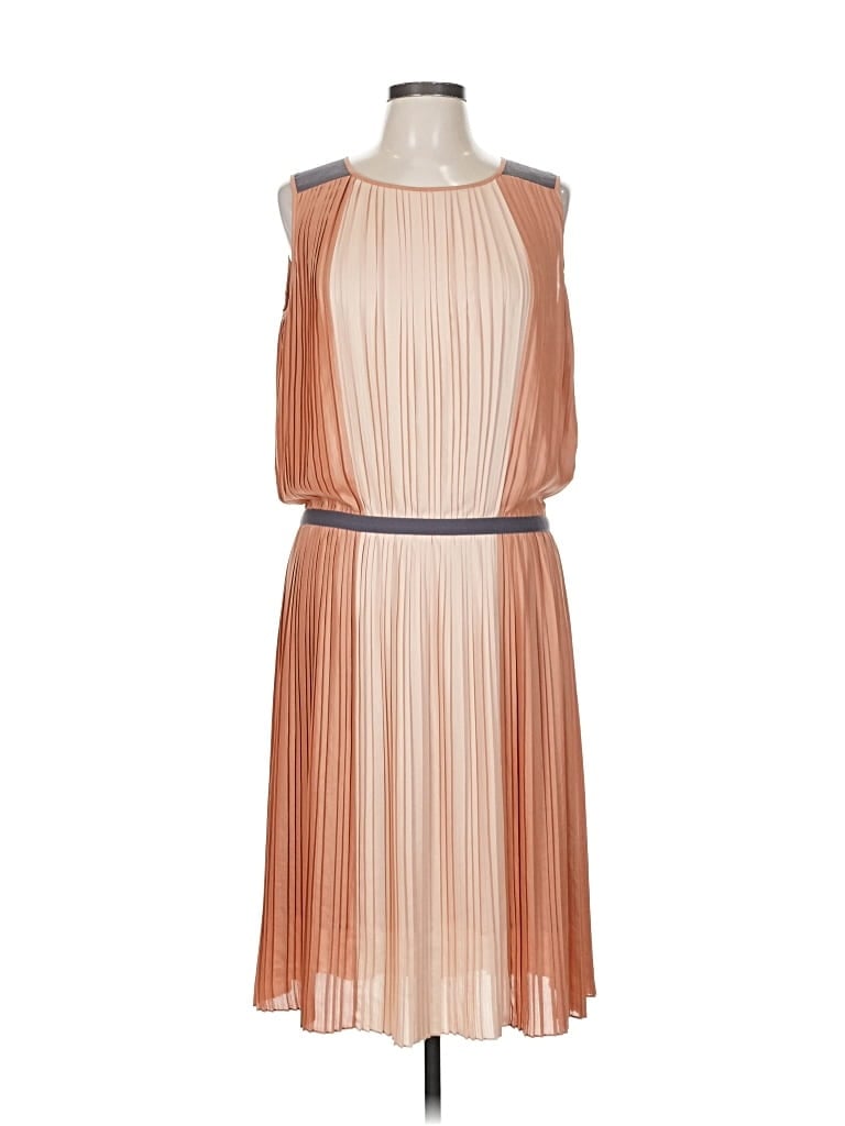 Pre-owned Bcbgmaxazria Cocktail Dress In Brown