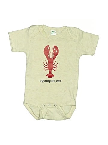 Laughing Giraffe Short Sleeve Onesie (view 1)