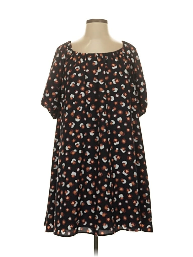 Pre-owned Ann Taylor Casual Dress In Brown