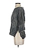 Burning Torch 100% Viscose Gray 3/4 Sleeve Blouse Size XXS - photo 5