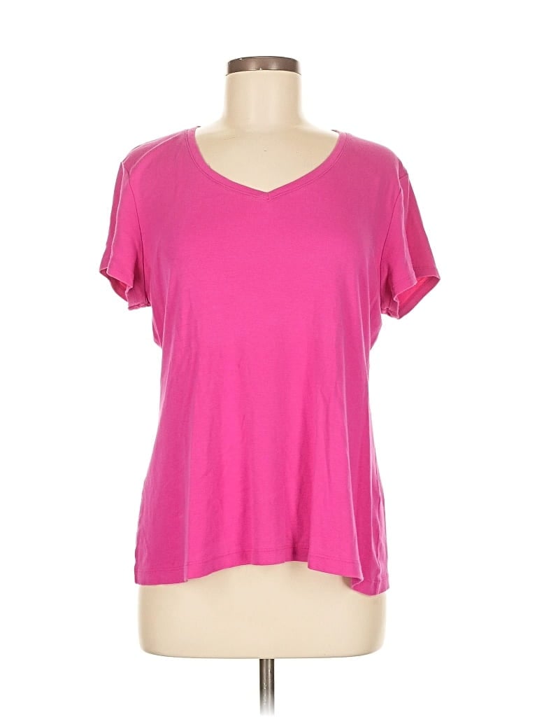 Pre-owned Dressbarn Active T-shirt In Pink