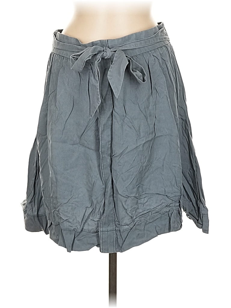 Pre-owned Ann Taylor Loft Outlet Casual Skirt In Gray