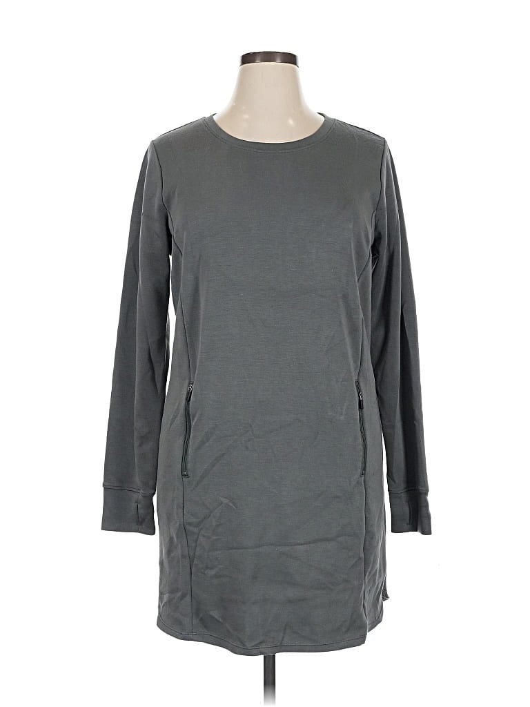 Click to view more detailed imagery on our partner's website Pre-owned Gaiam Casual Dress In Gray