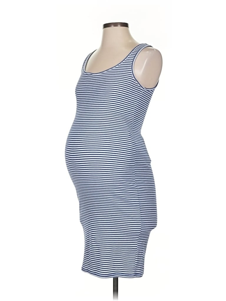 Pre-owned Motherhood Casual Dress In Blue