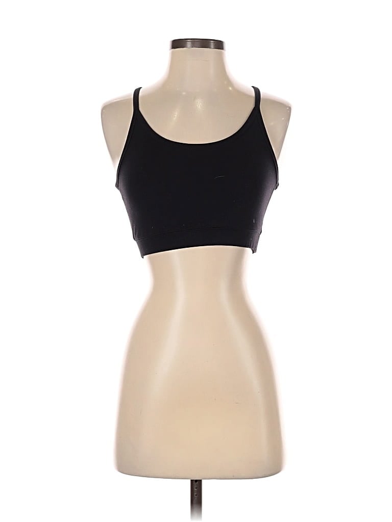 Pre-owned Zobha Sports Bra In Black