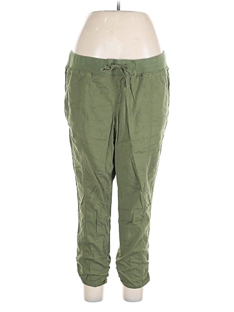 Pre-owned Torrid Casual Pants In Green