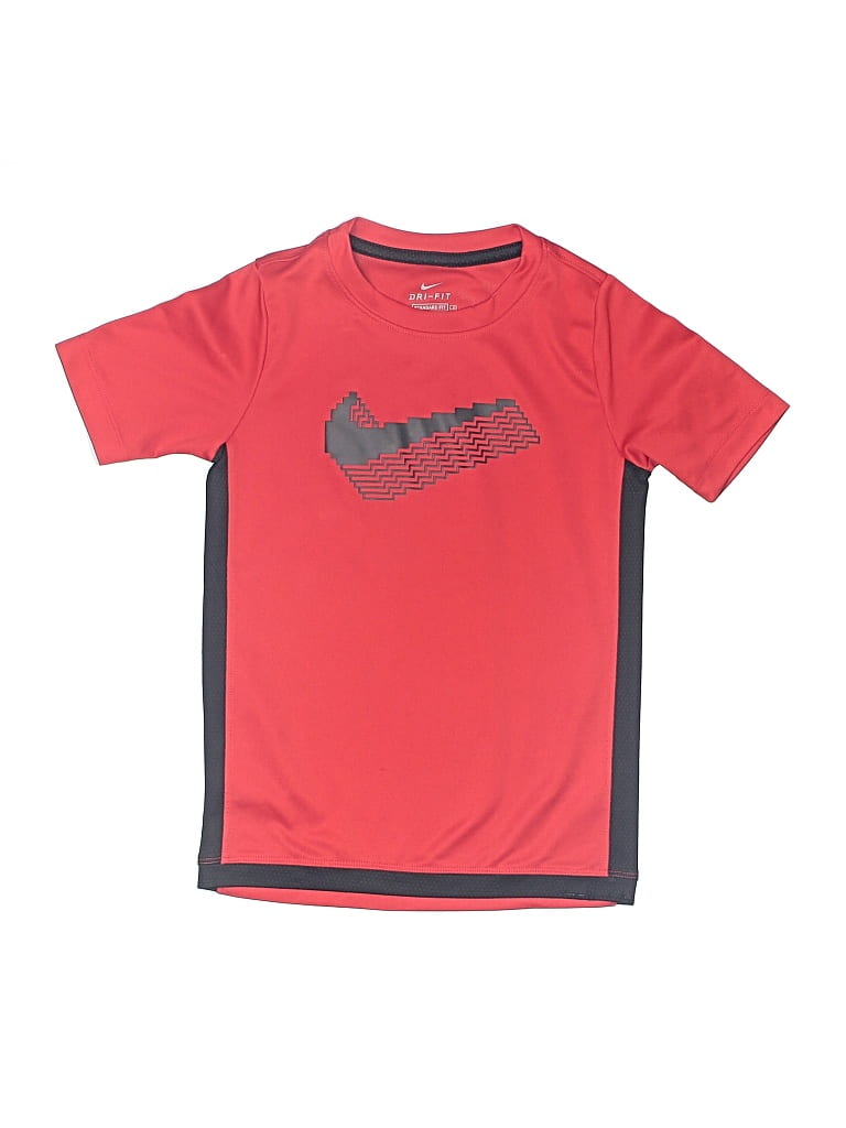 Click to view more detailed imagery on our partner's website Pre-owned Nike Kids' Active T-shirt In Red
