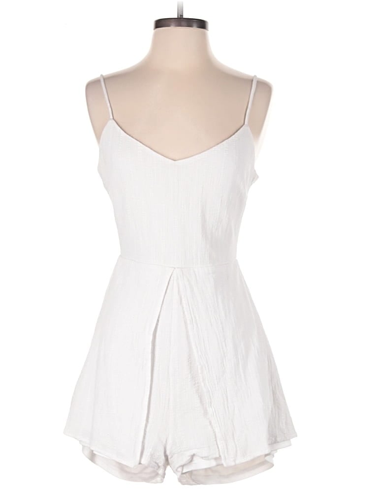 Pre-owned Lulus Casual Dress In White