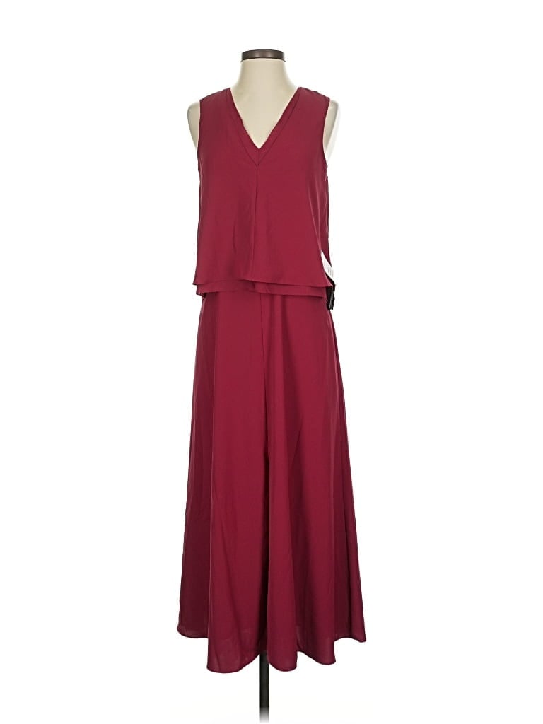 Pre-owned Reiss Casual Dress In Burgundy