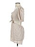 Zara Checkered-gingham Tan Casual Dress Size S - photo 5