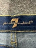 7 For All Mankind Color Block Blue Jeans Size 29 waist - photo 7