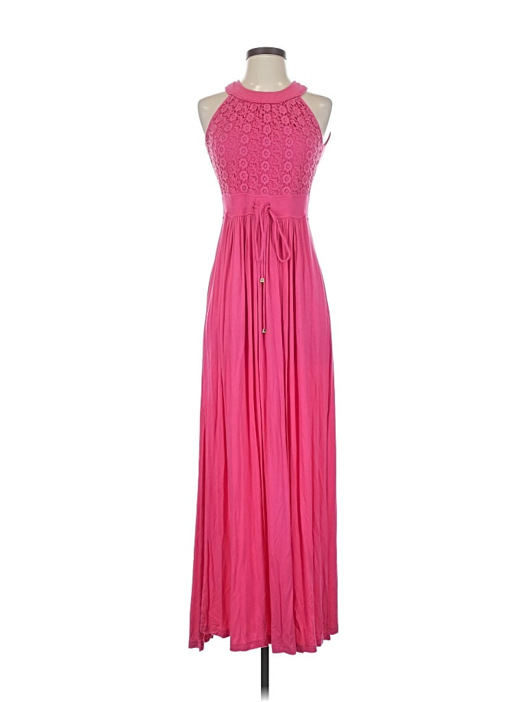 Pre-owned Calvin Klein Cocktail Dress In Pink