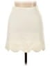 Aqua Solid Ivory Formal Skirt Size M - photo 1
