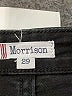 Morrison Chevron-herringbone Black Jeans Size 29 waist - photo 7