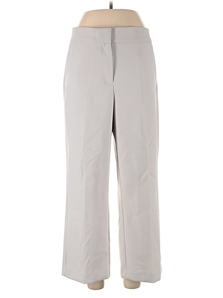 Pre-owned Ann Taylor Factory Dress Pants In Gray