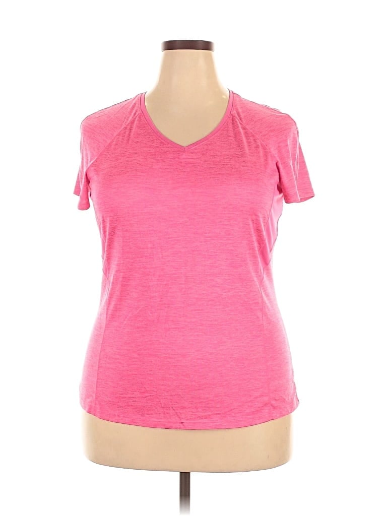 Pre-owned Danskin Now Active T-shirt In Pink