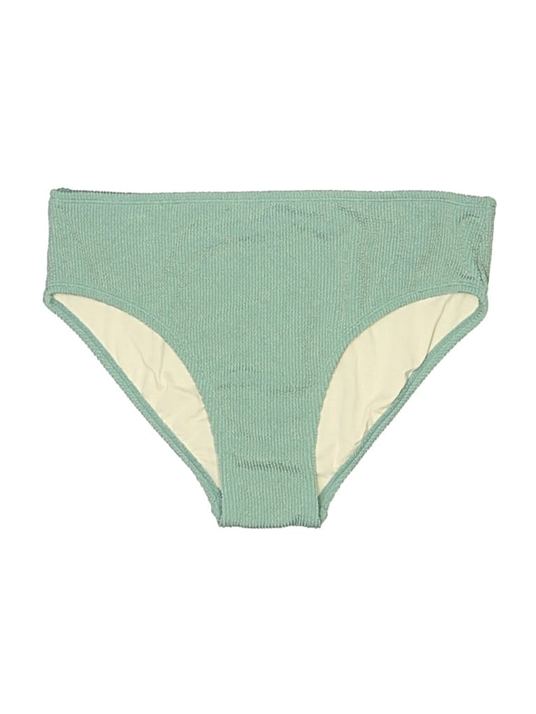 Pre-owned Kona Sol Swimsuit Bottoms In Green