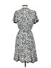 Slate & Willow 100% Polyester Animal Print Ivory Cocktail Dress Size S - photo 2