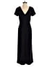 Club Monaco 100% Polyester Black Jumpsuit Size 00 - photo 1