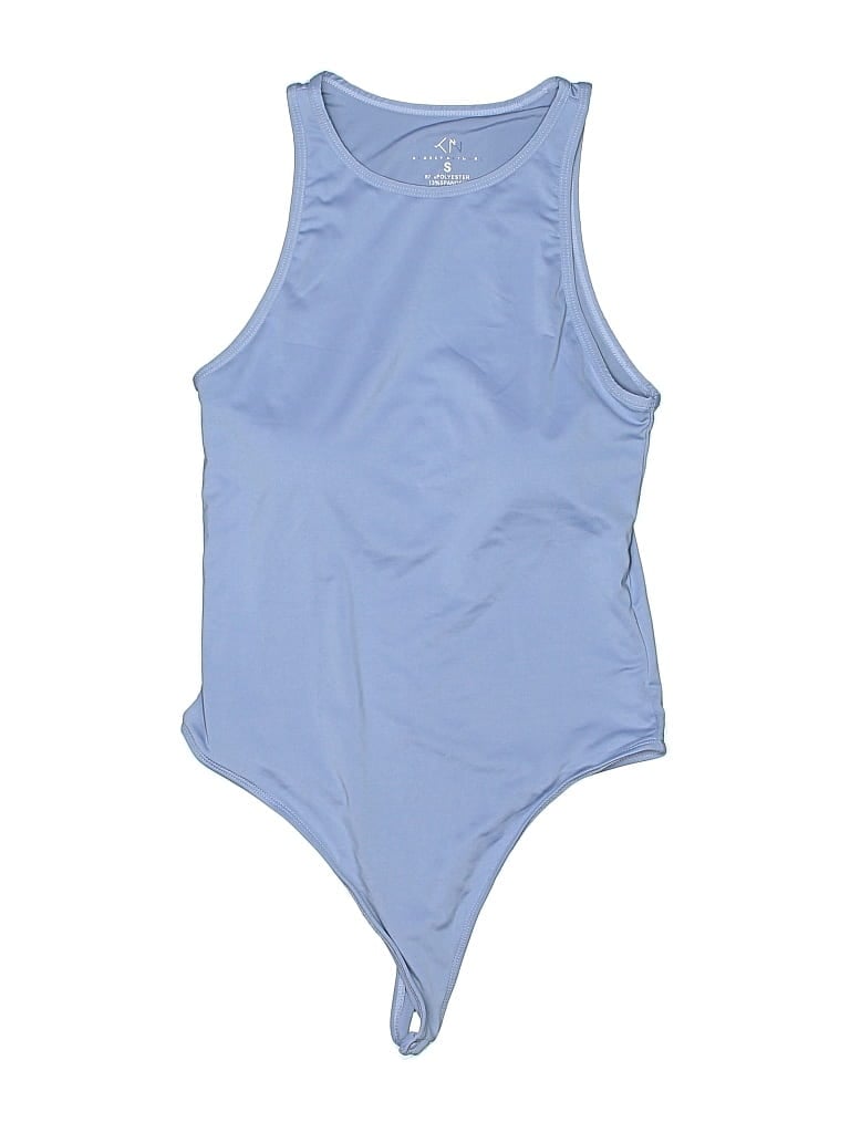Pre-owned Klassy Network Bodysuit In Blue