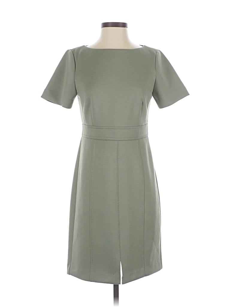 Pre-owned Ann Taylor Casual Dress In Gray