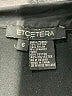Etcetera Black Kimono Size 6 - photo 7