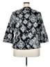 Coldwater Creek Print Black Jacket Size 20 - photo 2