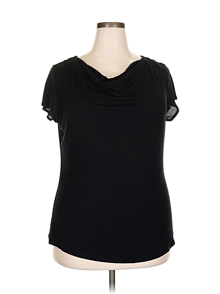 SEJOUR Pre-owned Short Sleeve T-shirt In Black
