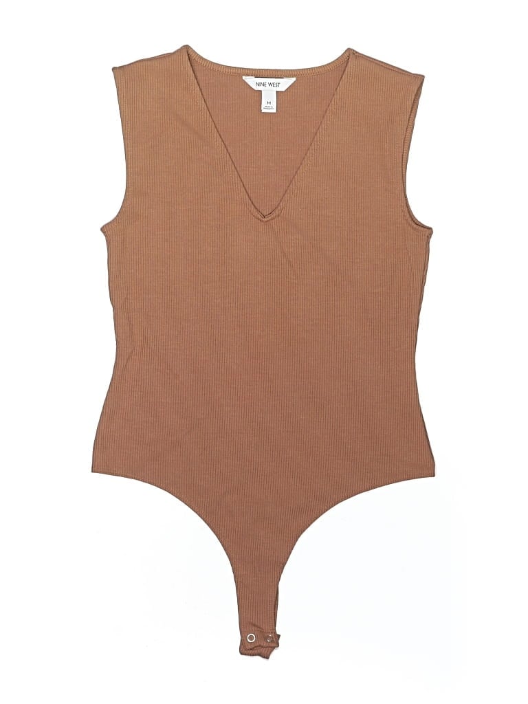Pre-owned Nine West Bodysuit In Brown
