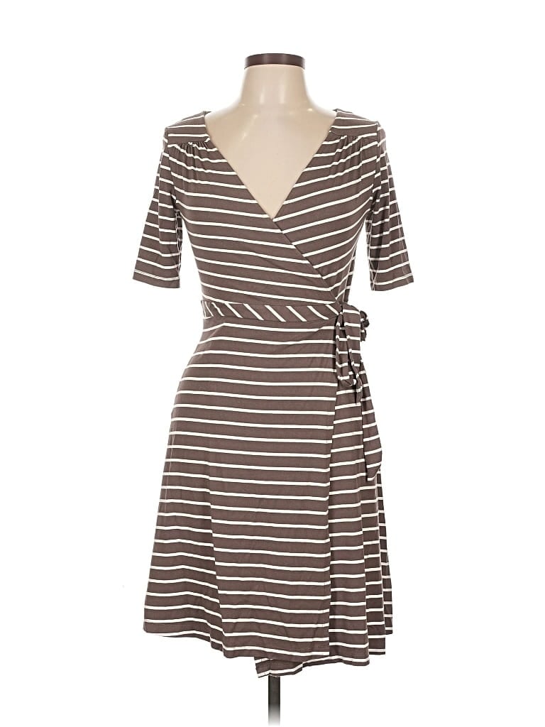 Pre-owned H&m Casual Dress In Brown