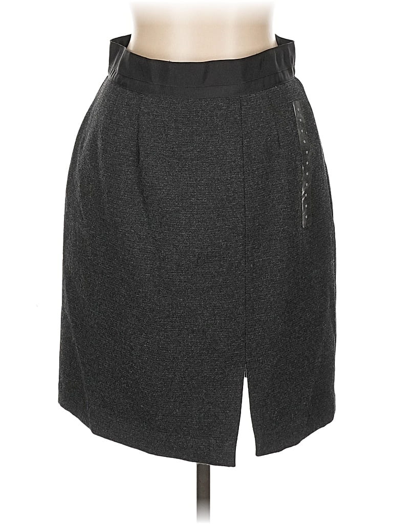 Pre-owned Gap Outlet Formal Skirt In Gray