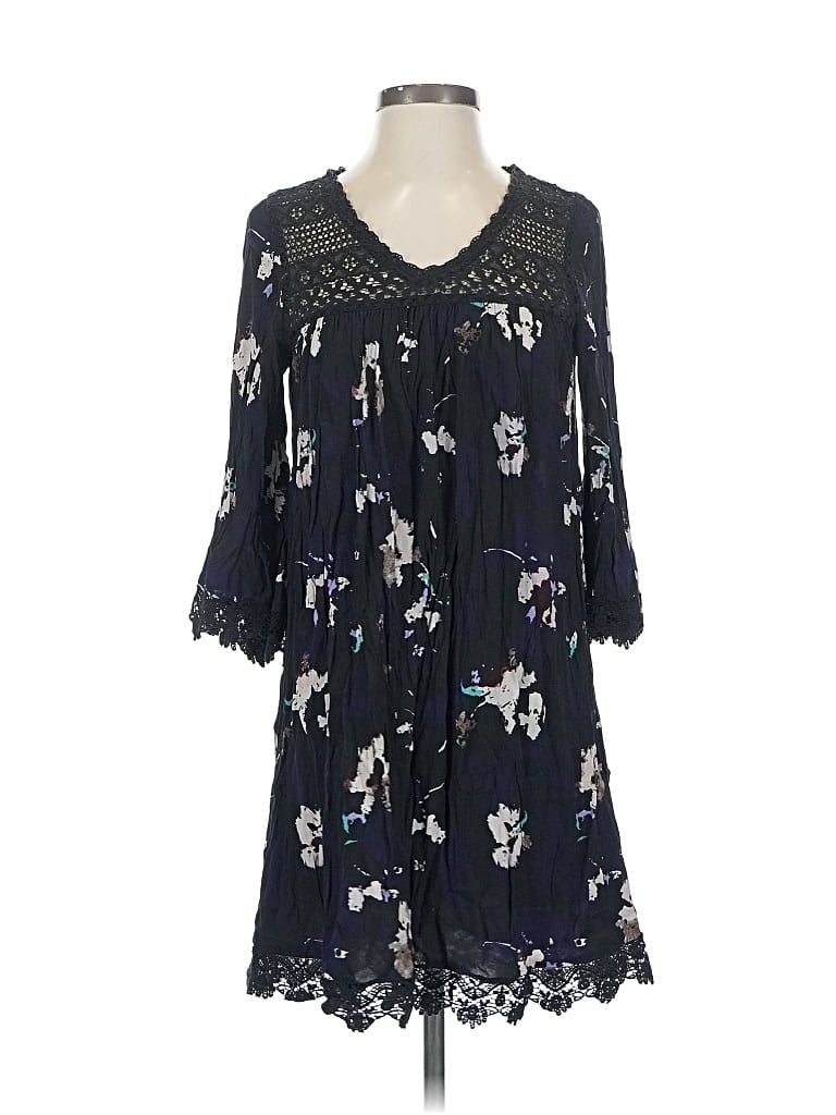 Pre-owned Dex Casual Dress In Black
