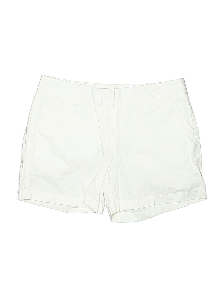 Pre-owned J.crew Factory Store Shorts In White