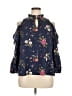 Moa Moa Blue 3/4 Sleeve Blouse Size XL - photo 1