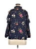 Moa Moa Blue 3/4 Sleeve Blouse Size XL - photo 2