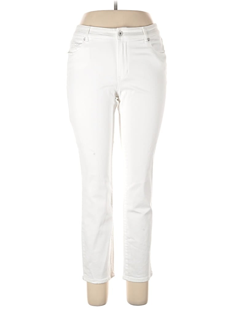 COLDWATER CREEK Pre-owned Jeans In White