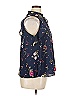 Moa Moa Blue 3/4 Sleeve Blouse Size XL - photo 4