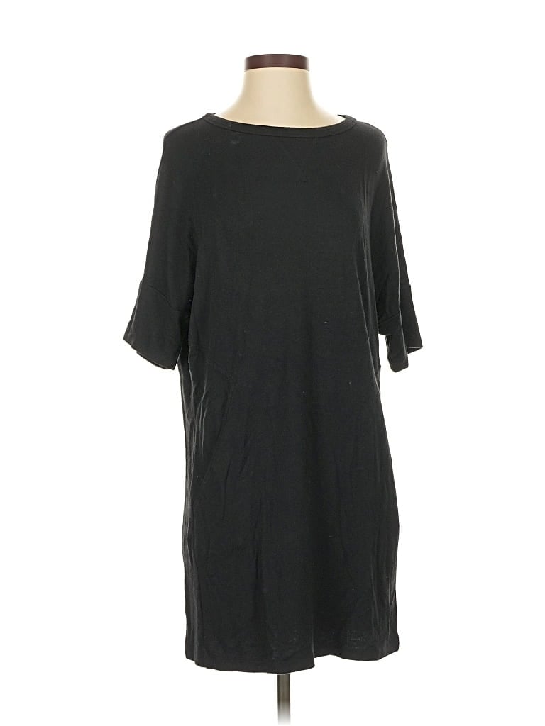 Pre-owned Lou & Grey Casual Dress In Black