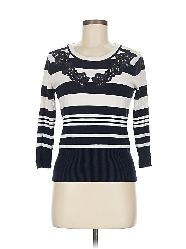 Pre-owned 7th Avenue Design Studio New York & Company Pullover Sweater In Blue