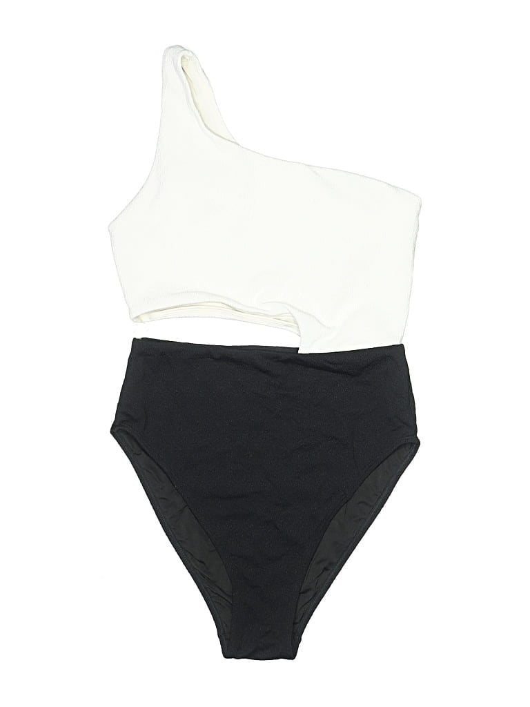 Pre-owned H&m One Piece Swimsuit In White