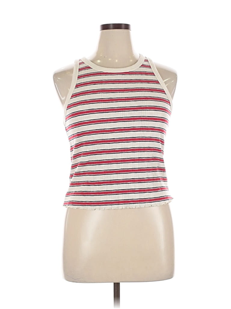 Pre-owned Universal Thread Tank Top Red Halter Neckline Tops