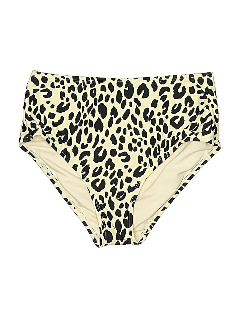 Pre-owned Kona Sol Swimsuit Bottoms In White