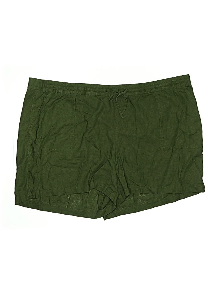 Pre-owned J.crew Factory Store Shorts In Green