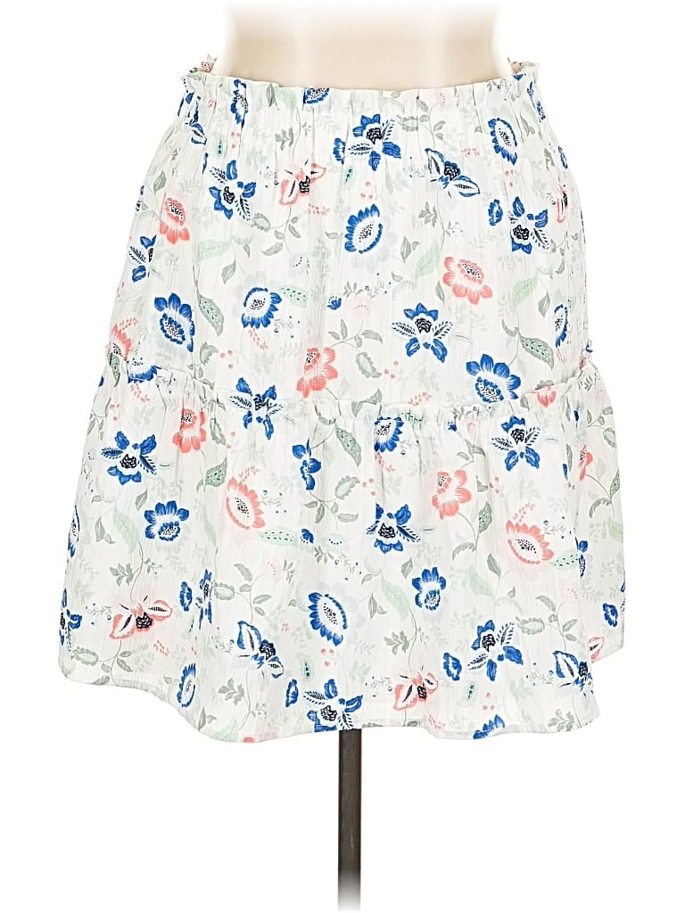 Pre-owned Ann Taylor Loft Outlet Casual Skirt In White